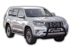 J&J Automotive Přední rámy pro Toyota Land Cruiser 3D 2018-up 76mm černý 