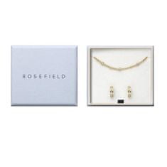 Rosefield Pozlacená souprava šperků s krystaly JBHCG-X277 (náramek, náušnice)
