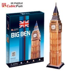 CubicFun Big Ben 3D Puzzle, 47 dílků