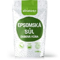 Allnature Epsomská sůl Dubová kůra 1 kg