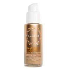 shumee Natural Glow Fluid Foundation SPF20 rozjasňující a vyhlazující make-up 4 Tan 30ml