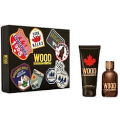 shumee Wood Pour Homme set toaletní voda ve spreji 100ml + sprchový gel 150ml