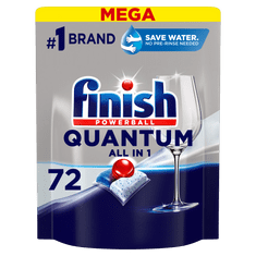 Finish Quantum All in 1 kapsle do myčky nádobí 72 ks