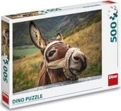 Dino Puzzle Oslík za ohradou 500 dílků