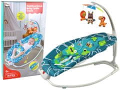 shumee Bouncer Rocker 2v1 Dětská houpací sedačka Sounds Vibrations Frog