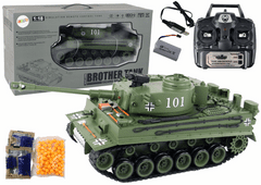 shumee Tiger RC Tank 1:18 zelený dálkově ovládaný