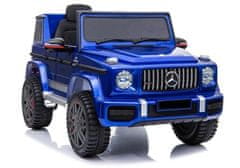 Lean-toys Auto Na Akumulátor Mercedes G63 Modrý Lak