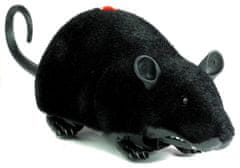 shumee Dálkově ovládaná myš R/C na kolečkách velká černá