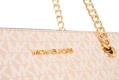 Michael Kors dámská kabelka Buff pudrová s monogramem