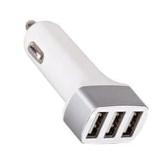 Verk 10047 Nabíječka do auta 3x USB 3,1 A, 2,0 A a 1A