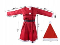 Verk 26072 Santa Claus oblek - dámský