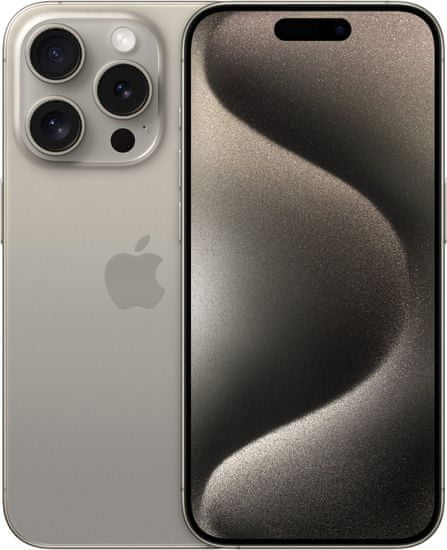 Apple iPhone 15 Pro, 128GB, Natural Titanium