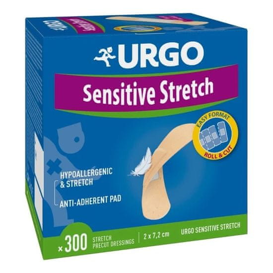 URGO Urgo Multi-extensible rychloobvaz 20mm x 72mm, 300 ks