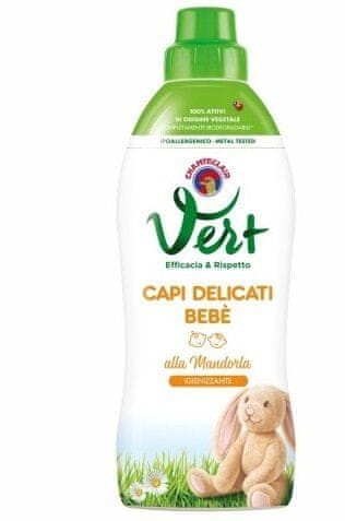 Chante Clair Chanteclair VERT CAPI DELICATI BEBÉ alla Mandorla dětský prací prostředek 750 ml