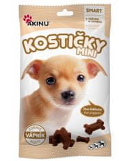 Akinu Akinu pamlsky pro štěňata s vápníkem kostičky mini 60g