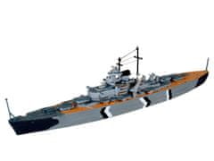 Revell bitevní loď Bismarck, Kriegsmarine, ModelSet 65802, 1/1200