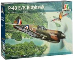 Italeri Curtiss P-40E/K Kittyhawk, Model Kit 2795, 1/48