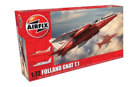 Airfix Folland Gnat T.1, Classic Kit A02105, 1/72