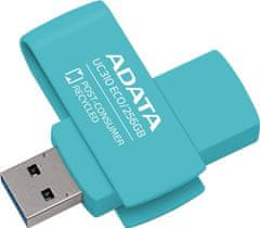 Adata UC310 ECO/256GB/USB 3.2/USB-A/Zelená