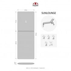 Doppler SPOT 4141 - polstr na zahradní lehátko