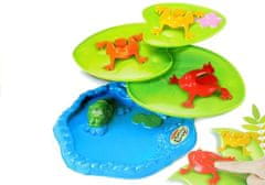 Lean-toys Hra Skákací Žabky Žáby Jumping Frogs Blechy