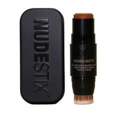 NUDESTIX Tyčinka na oči, tváře a rty Nudies Matte Bronze (All Over Bronze Color) (Odstín Beach Babe)