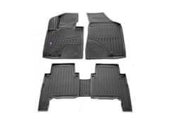 Stingray Gumové 3D koberce (TPE), KIA Sorento II (XM), Stingray