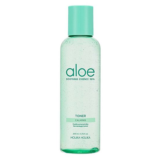 Holika Holika Zklidňující pleťové tonikum Aloe Soothing Essence 98% (Calming Toner) 200 ml