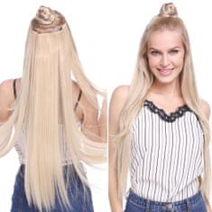 GIRLSHOW Clip in vlasy - 60 cm dlouhý pás vlasů - odstín 613