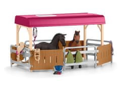 sarcia.eu Schleich Horse Club -Auto na přepravu koní, přepravník koní + příslušenství 5+ 