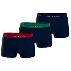 Tommy Hilfiger 3PACK pánské boxerky tmavě modré (UM0UM02763 0SS) - velikost XL