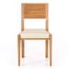 Alpi Dřevěná jídelní židle Alpi ARON chair dub-224, Wild oak, kůže-905