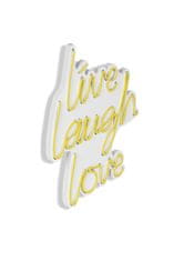 ASIR GROUP ASIR Dekorativní LED osvětlení LIVE LAUGH LOVE oranžová