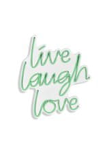 ASIR GROUP ASIR Dekorativní LED osvětlení LIVE LAUGH LOVE zelená