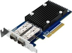 Qnap QXG-10G2SF-X710 - Dvouportová, SFP+, PCIe Gen3 x8