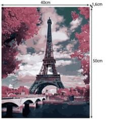 Maaleo 22784 Malování podle čísel - Eiffelova věž 40 x 50 cm