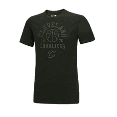 New Era triko NEW ERA NBA Tonal basketball tee CLECAV BLK S