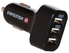 SWISSTEN Swissten Cl Adaptér 3X Usb 5,2A Power