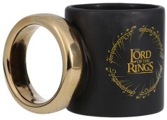 CurePink Keramický 3D hrnek The Lord Of The Rings|Pán prstenů: Jeden prsten (objem 500 ml)