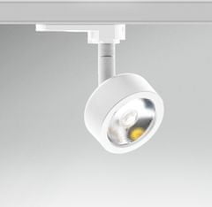 Century CENTURY Svítidlo pro 3fázovou lištu REGIA SHOP MINI ROUND bílá LED 7W 3000K CRI90 UGR16