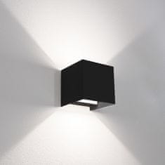 Century CENTURY Venkovní nástěnné LED svítidlo up/down QUADRATO černá 10W 3000/4000/6500K IP65