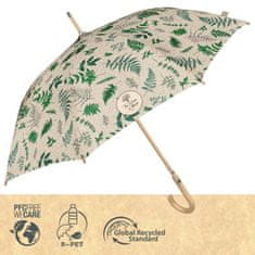Perletti GREEN Dámský automatický deštník BOTANICAL, 19111