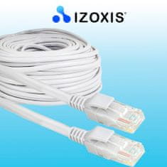 Izoxis 22532 Síťový kabel RJ45-RJ45, 30 m, šedá