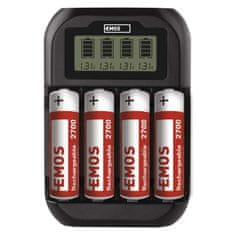 Emos EMOS Nabíječka baterií EMOS BCN-41D plus 4AA 2700 N9331