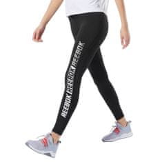 Reebok Kalhoty na trenínk černé 158 - 163 cm/XS Studio Lux Tight