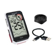 Sigma Cyklocomputer Rox 4.0 GPS - součástí klasický držák 00463, černo-bílá