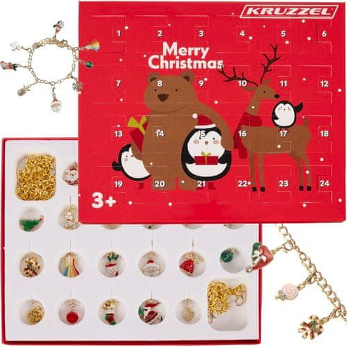 Kruzzel DIY - Adventní kalendář pro dívky - Šperky..