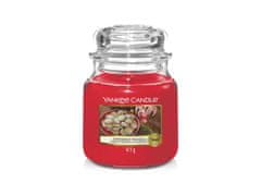 Yankee Candle VONNÁ SVÍČKA YANKEE CANDLE PEPPERMINT PINWHEELS CLASSIC STŘEDNÍ 411 g