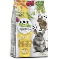 Cunipic Premium Chinchilla & Degu - činčila & osmák 700 g