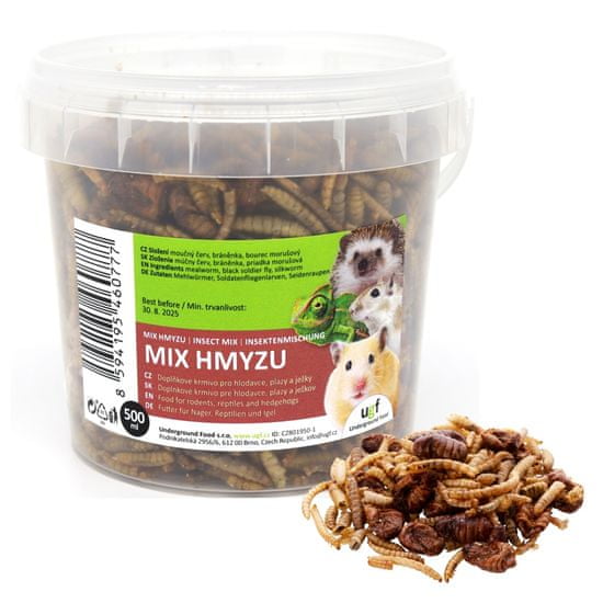 UGF Mix hmyzu, dóza 500 ml (80 g)